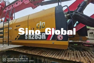 6WG1 Sany second hand rotary drilling rig Engine Power 300KW SR285R 2020