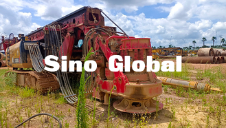 Sany SR285R 2019 Used Rotary Drilling Rig 5~24 Rpm 300KW