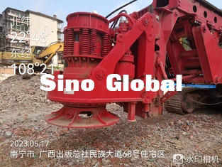 Sany Used Rotary Drilling Rig SR360R For 2500mm Max. Drilling And 100/65m Max. Drilling Depth