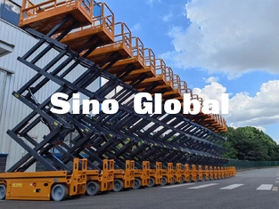 Man Boom Lift Skyboom SSL-12HD Electrical Scissor Boom Lift 12m Working Height