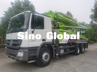 25 Ton Used Concrete Pump Truck With PLC Control System