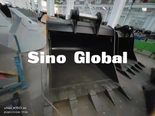 Construction Machinery Excavator Buckets And Attachments High Strength For Mining