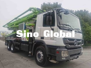 Second Hand 38m Pump Truck , Concrete Boom Truck ZLJ5296THB 38X-5RZ