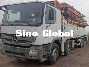 Zoomlion Used Concrete Pump Truck 52m Euro3 with Mercedes Benz Chassis