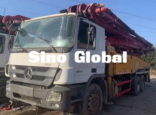 Sany 46M Used Concrete Pump Truck With Mercedes Benz Model 2011