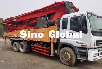 5 section Used Boom Truck , Concrete Line Pump Truck Sany 49M