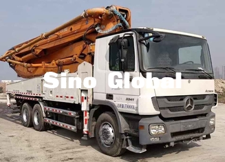 Zoomlion 47m Used Concrete Pump Truck With Mercedes Benz 3341 2013 Model
