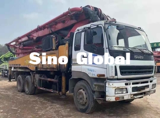 Sany 46M Used Concrete Pump Truck With Isuzu Chassis Euro3/14.256L