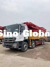 Euro4 Second Hand 52m Concrete Pump , boom pump truck SYM5419THBF 52