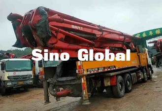 Diesel fuel Used Concrete Pump Truck 56M 294kW With Volvo Chassis