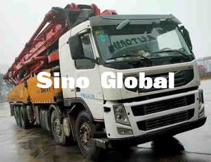 Sany 62 meter Used Concrete Pump With Volvo Chassis Model 2013