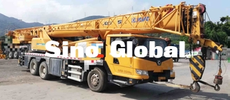2nd hand Crane XCMG 25 Ton , used truck mounted cranes 21m Turning Diameter