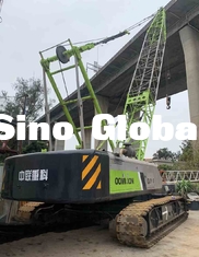 Used QUY80 Zoomlion 80 Ton Crawler Crane with 58m Boom Lenth