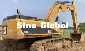 390KW Used Crawler Excavator Caterpillar 390D 1240L Fuel Tank Capacity