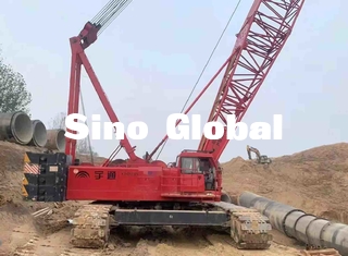 Yutong YTQU160 Crawler Crane Used 160 ton Capacity 209KW Power