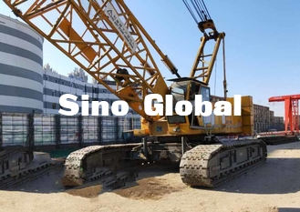 Used 100 Ton Crawler Crane XCMG QUY100 Model 200KW Engine Power