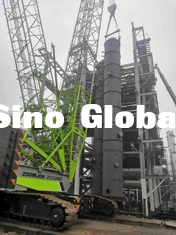 second hand 400 Ton Crawler Crane Zoomlion ZCC5200S 84m Boom