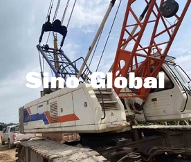 Zoomlion 75 ZCC750H Used Crawler Crane 18m fixed jib Length