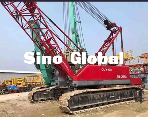 Fuwa QUY100 Used Crawler Crane With 100 Tons Lifting Capacity