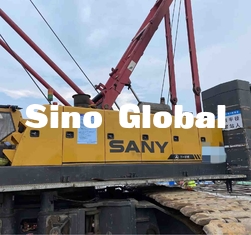 Used Sany Crawler Crane 150 Ton SCC1500C Model 242kW Engine Power