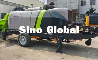 195kw Power Used Concrete Trailer Pump Zoomlion THBT90.18.195RSU 93m3/H