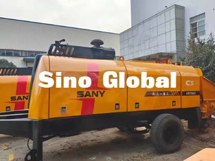 2nd Hand Concrete Trailer Pump 180KW Power 2200rpm Rotary Speed
