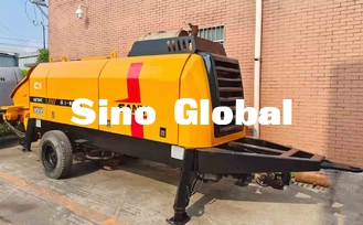 Sany Diesel Used Concrete Trailer Pump S Valve Type 180KW Power