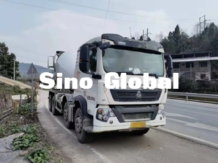 2nd hand Howo Concrete Mixer Truck Diesel type 10M³ 371HP Power