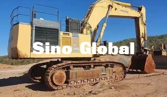 514KW Power Used Crawler Excavator Komatsu 1250 Model 170mm Stroke
