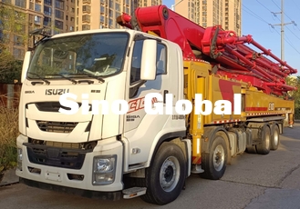 New Sany 49M Truck-mounted Concrete Pump with Isuzu Chassis