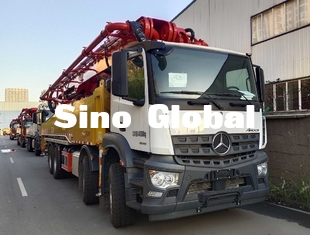 New Sany 47M Truck-Mounted Concrete Pump with Benz Chassis