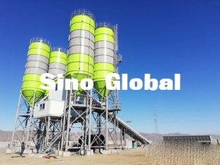 Zoomlion Brand HZS60P Batching Plant with Installed Power 100KW