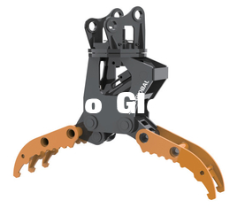 Mechanical Hydraulic Grapple For Excavator Komatsu Sany CAT