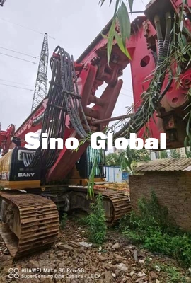 6WG1 Sany second hand rotary drilling rig Engine Power 300KW SR285R 2020