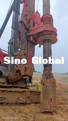 300KW Sany Used Rotary Drilling Rig Engine Power SR365 2019