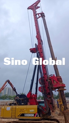 300KW Sany Used Rotary Drilling Rig Engine Power SR365 2019