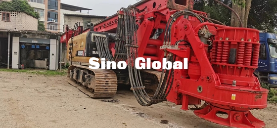 Sany SR285R 2018 Used Rotary Drilling Rig 5~24 Rpm 300KW