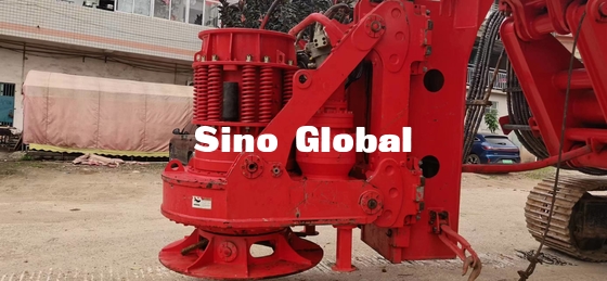 Sany SR285R 2018 Used Rotary Drilling Rig 5~24 Rpm 300KW