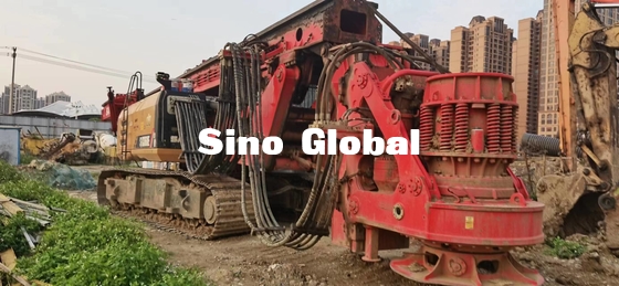 300KW Sany Used Rotary Drilling Rig Engine Power SR360E 2018