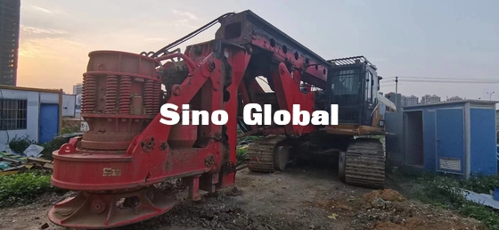 300KW Sany Used Rotary Drilling Rig Engine Power SR360E 2018