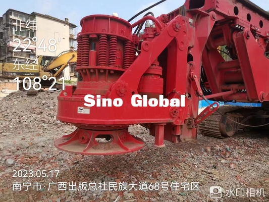 Sany Used Rotary Drilling Rig SR360R For 2500mm Max. Drilling And 100/65m Max. Drilling Depth