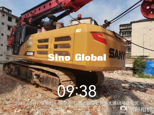 Sany Used Rotary Drilling Rig SR360R For 2500mm Max. Drilling And 100/65m Max. Drilling Depth