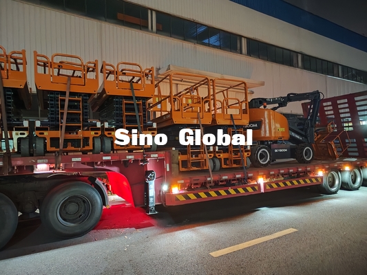 Man Boom Lift Skyboom SSL-12HD Electrical Scissor Boom Lift 12m Working Height