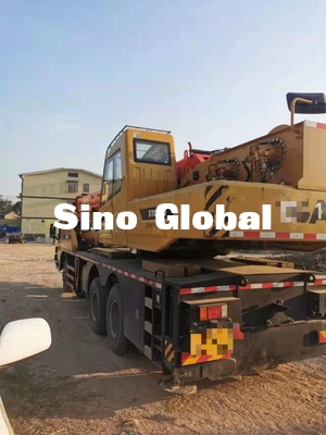 Yellow Color Used Truck Crane 25 Tons Sany STC250 U Shape Boom