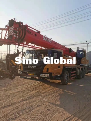 Yellow Color Used Truck Crane 25 Tons Sany STC250 U Shape Boom