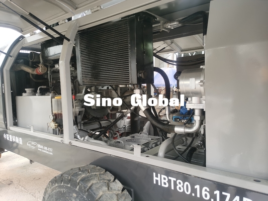 2nd Hand Trailer Line Pump 174KW Power S Valve Type HBT80.16.174RSU
