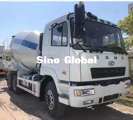 10M³ CAMC Mixer Truck , second hand transit mixer 340HP Engine Power