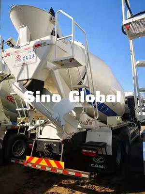 10M³ CAMC Mixer Truck , second hand transit mixer 340HP Engine Power