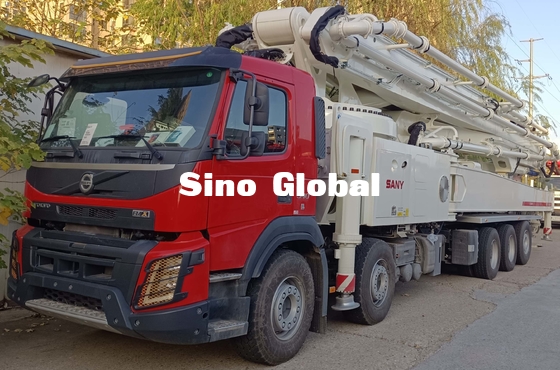 XCMG ,Sany, Zoomlion Mounted-Concrete Pump Trucks With Mercedes Benz Volov Isuzu Chassis