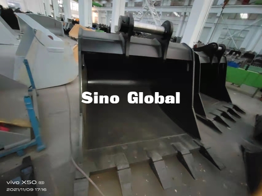Construction Machinery Excavator Buckets And Attachments High Strength For Mining